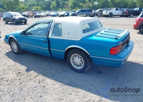 1993 Mercury Cougar Xr7 from USA, damaged, VIN 1MEPM6240PH648065